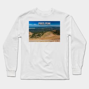 Pikes Peak Colorado Long Sleeve T-Shirt